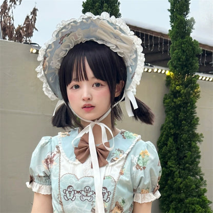 Babyblue - Bear Honey - Sweet Lolita Accessory Gingerbread Man Design