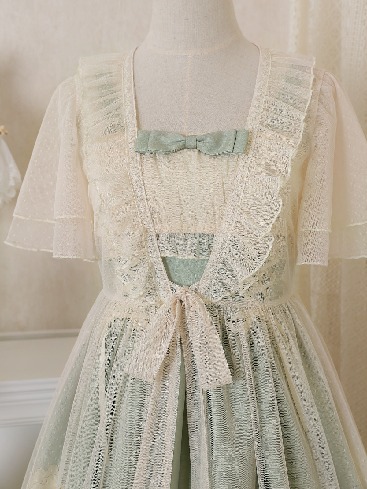 Designer's Gift - Flower and Letter - Classic Lolita JSK Dress