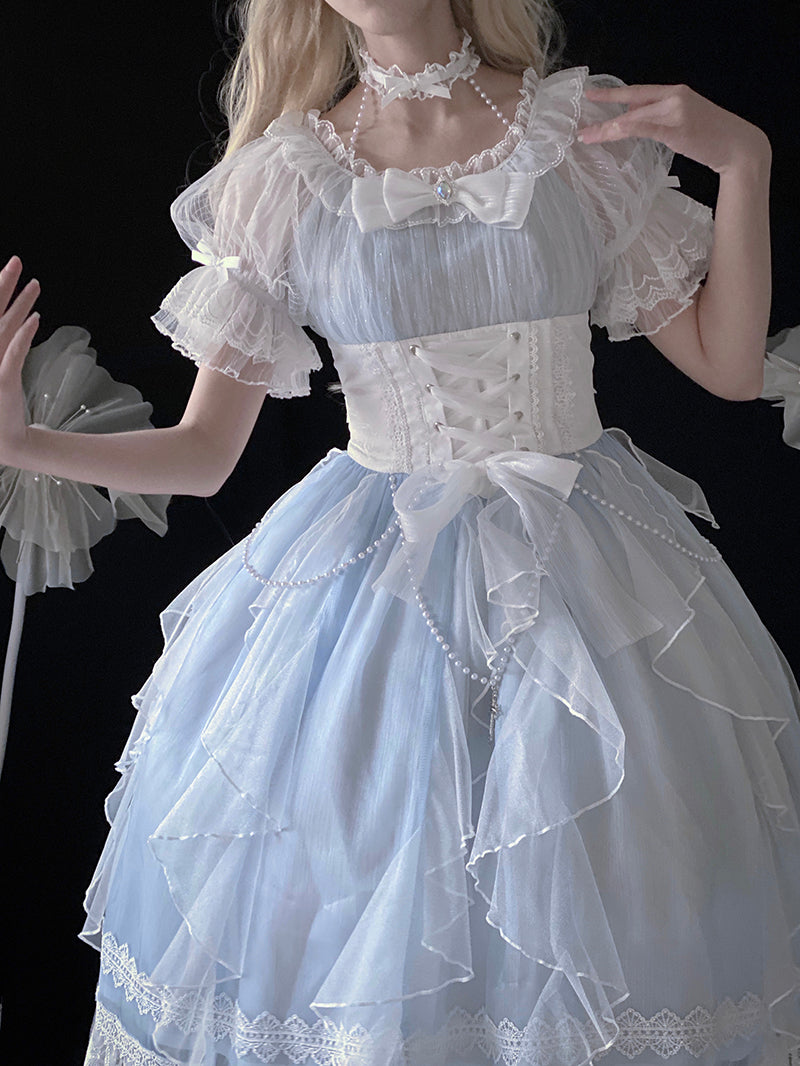 Your Princess - Mermaid Princess - Lolita Short Sleeve OP Dress