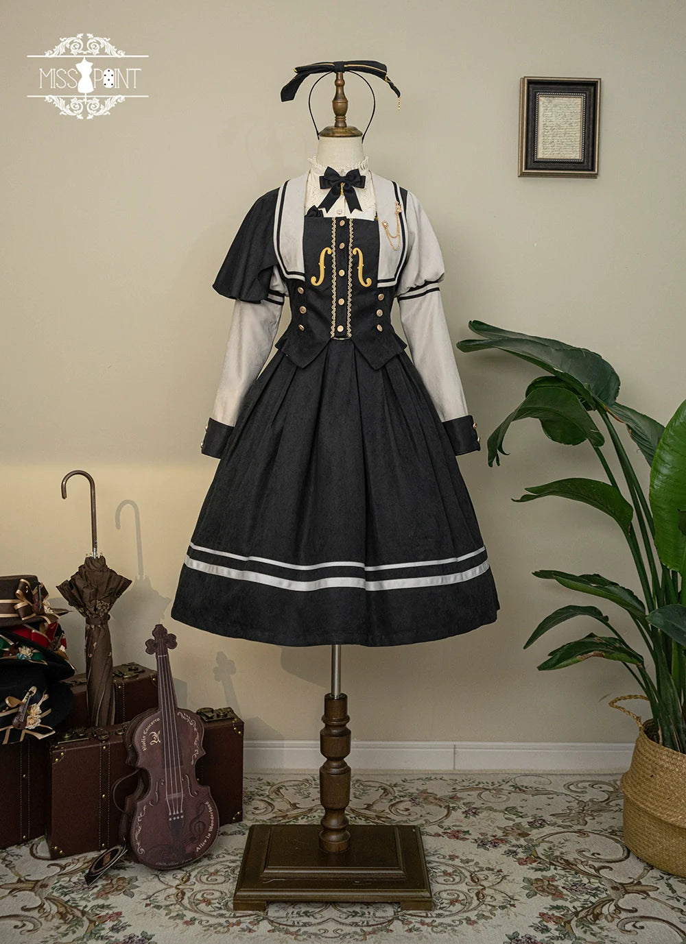 Miss Point - Customized Lolita Jumper Dress - Elegant College Lolita JSK