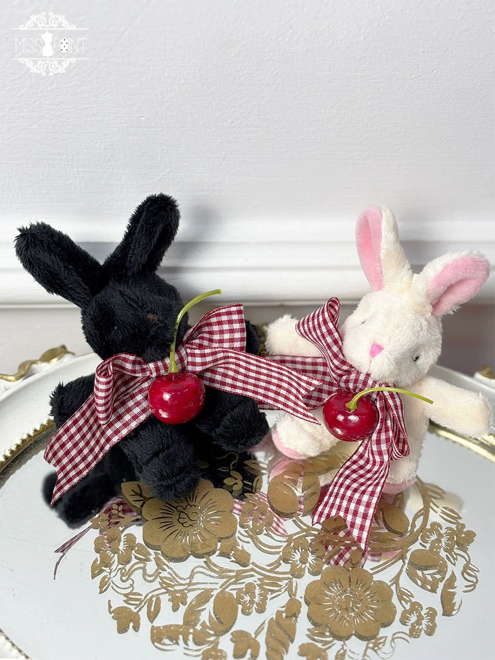 Miss Point - Forest Berry Bunny - Classic Lolita Accessory Cute Rabbit BNT KC and Brooch