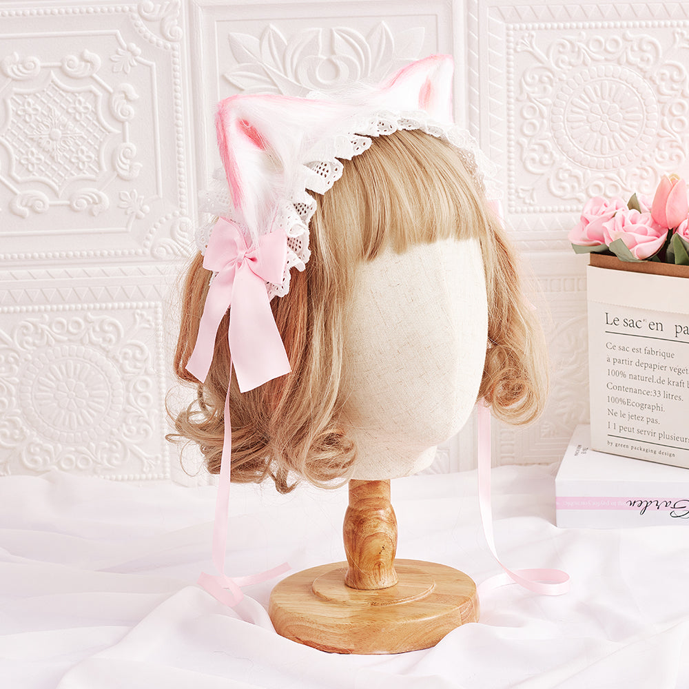 Sugar Time - Kawaii Lolita Cat Ears Design Headband