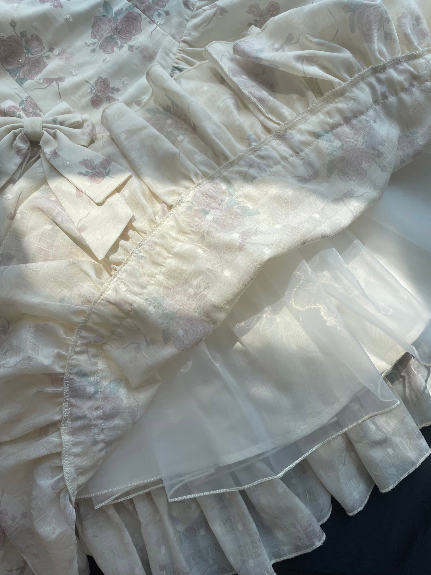 KuMa Lolita - Twilight Rose - Sweet Lolita Dress Sweater and JSK