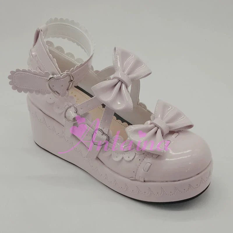 Antaina - Sweet Lolita Shoes Platform Shoes Multicolor