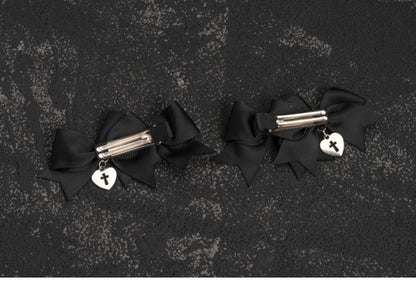 Strange Sugar - Gothic Lolita Cross bows headdress