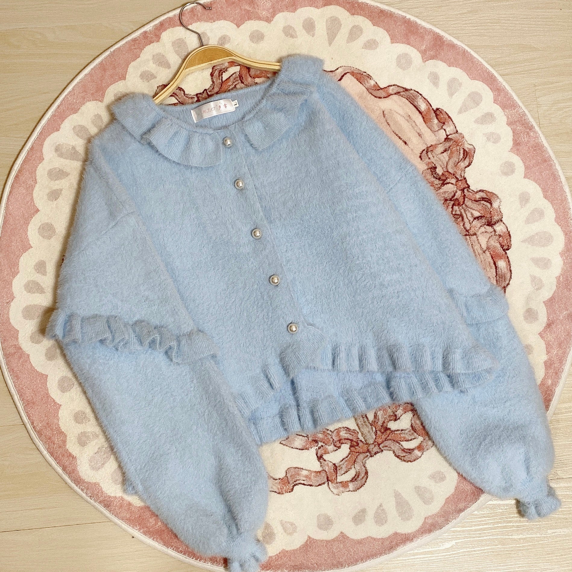 MIST - Small Ointment - Sweet Lolita Thick Sweater Coat Puff Sleeve