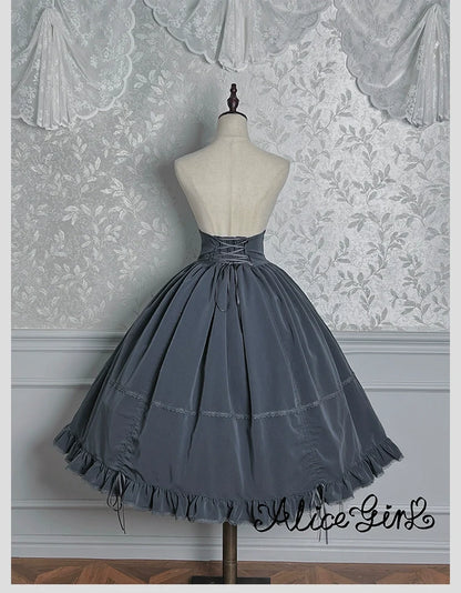 Alice Girl - Duke of Victoria - Classic Lolita SK & Overskirt Set