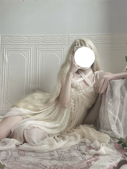 Letters from Unknown Stars - Daily Lolita JSK Dress Summer Elegant Dress