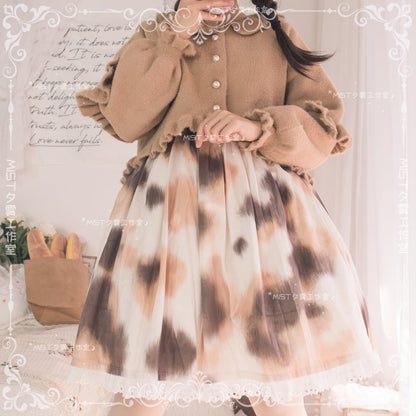 MIST - Small Ointment - Sweet Lolita Thick Sweater Coat Puff Sleeve