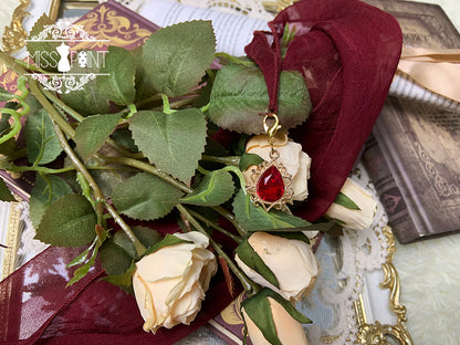 Miss Point - Dusk Bester - Egyptian Lolita Brooch Waistband Shawl