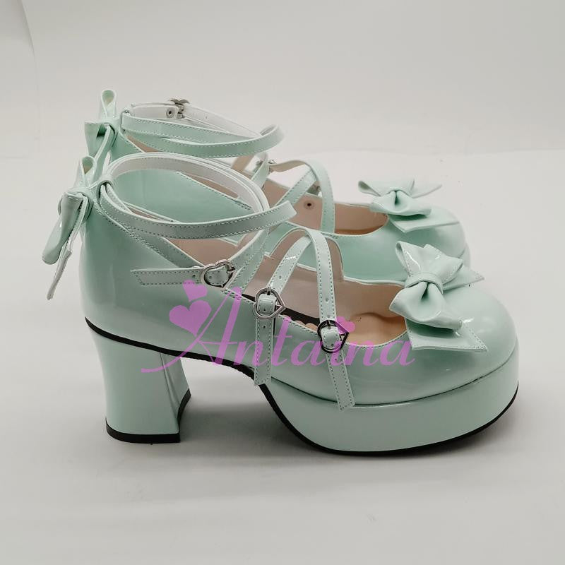 Antaina - Popular Japanese Lolita Bow Strap Multiple Colors