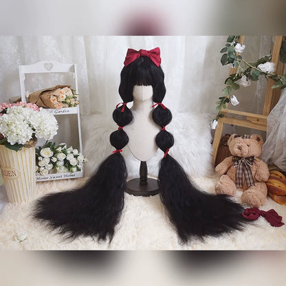 Imperial Tea - Natural Lolita Wig 120CM Super Long Hair