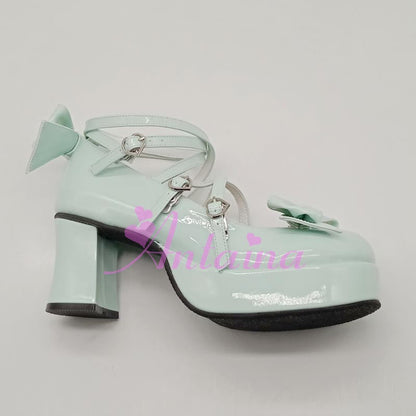 Antaina - Popular Japanese Lolita Bow Strap Multiple Colors