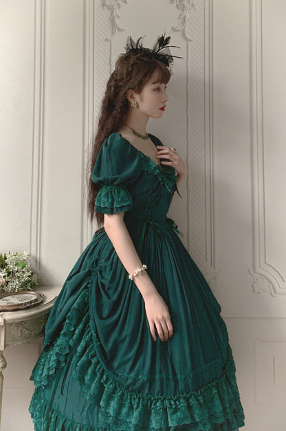 Sweet Wood - CLA Vintage French Lolita OP Dress