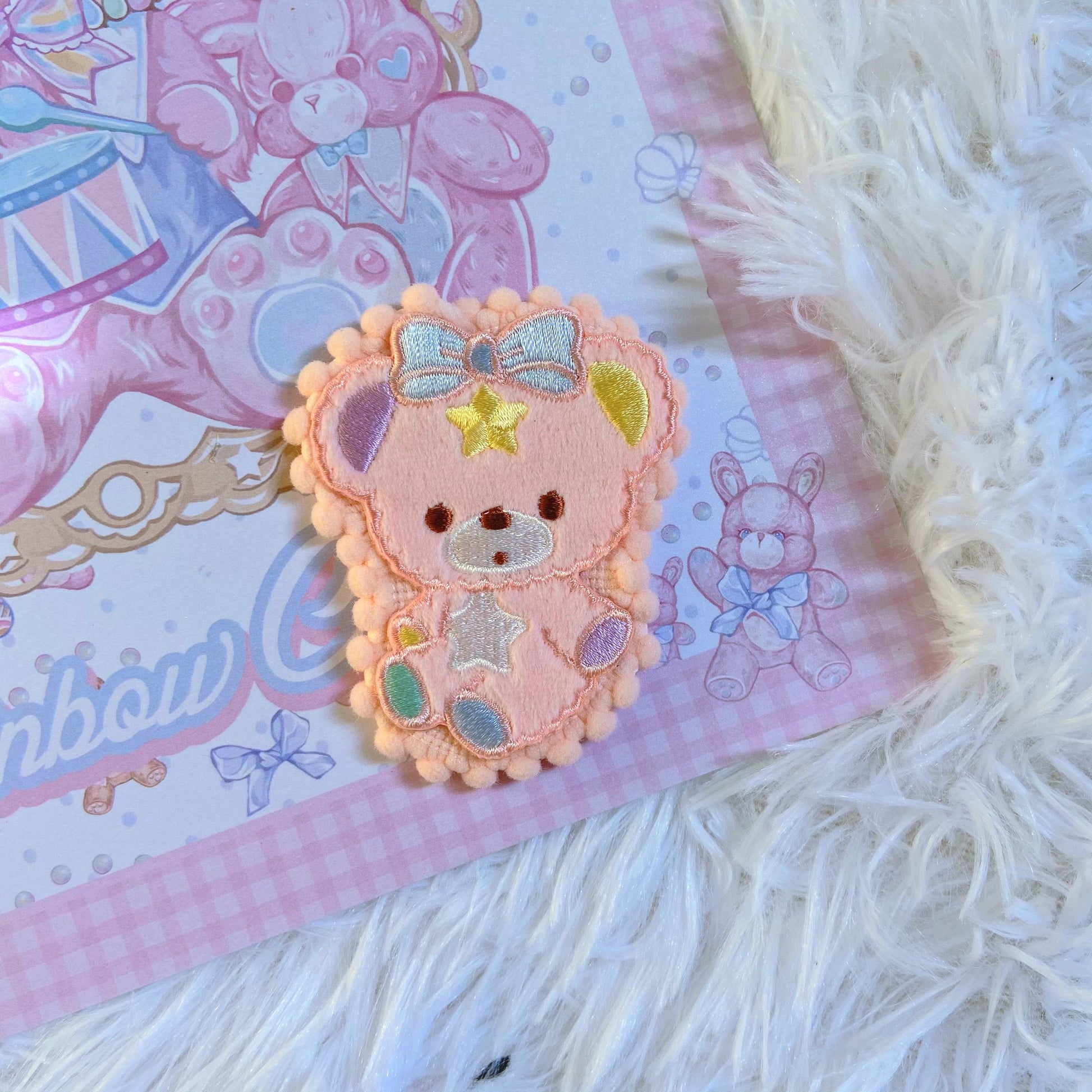 Bear Doll - D&I&T - Cute Lolita Badge and Hair Clip Accessory
