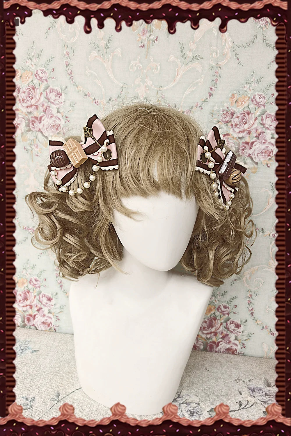 Infanta - Chocolate Carousel - Peter Pan Collar Old School Lolita Jumper Dress