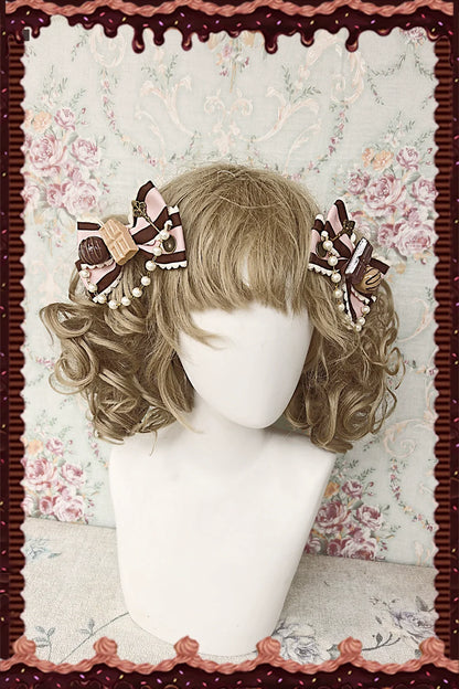 Infanta - Chocolate Carousel - Peter Pan Collar Old School Lolita Jumper Dress