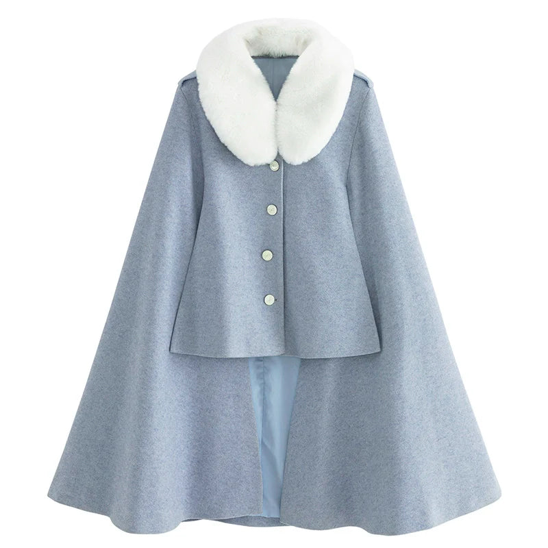 Polyhymnia - Miss Leisha - Classic Lolita Skirt Set Elegant Winter Cape