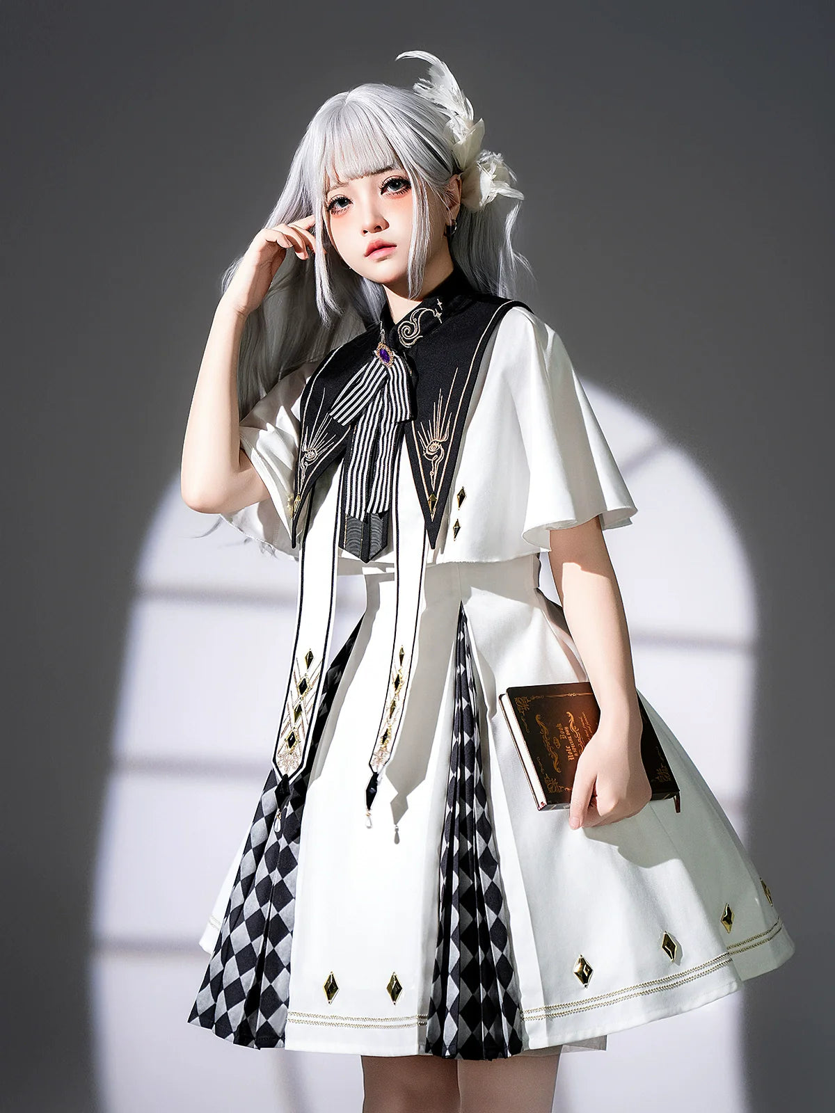 Your Princess - Eye of Truth - Elegant Gothic Lolita Dress Suit With Embroidery