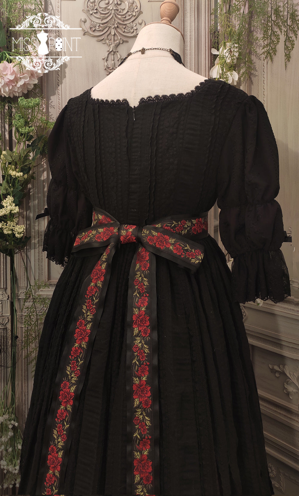 Miss Point - The Sally Gardens - Multicolors Ribbon Lolita Sash