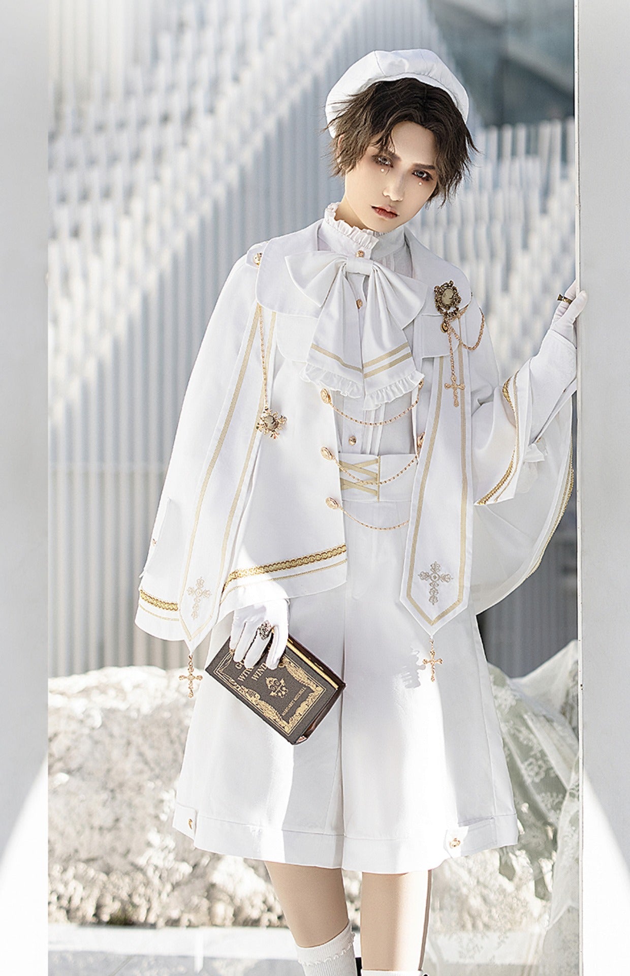 Forest Fluorescent Carps - Choir - Ouji Lolita Suits Multicolor