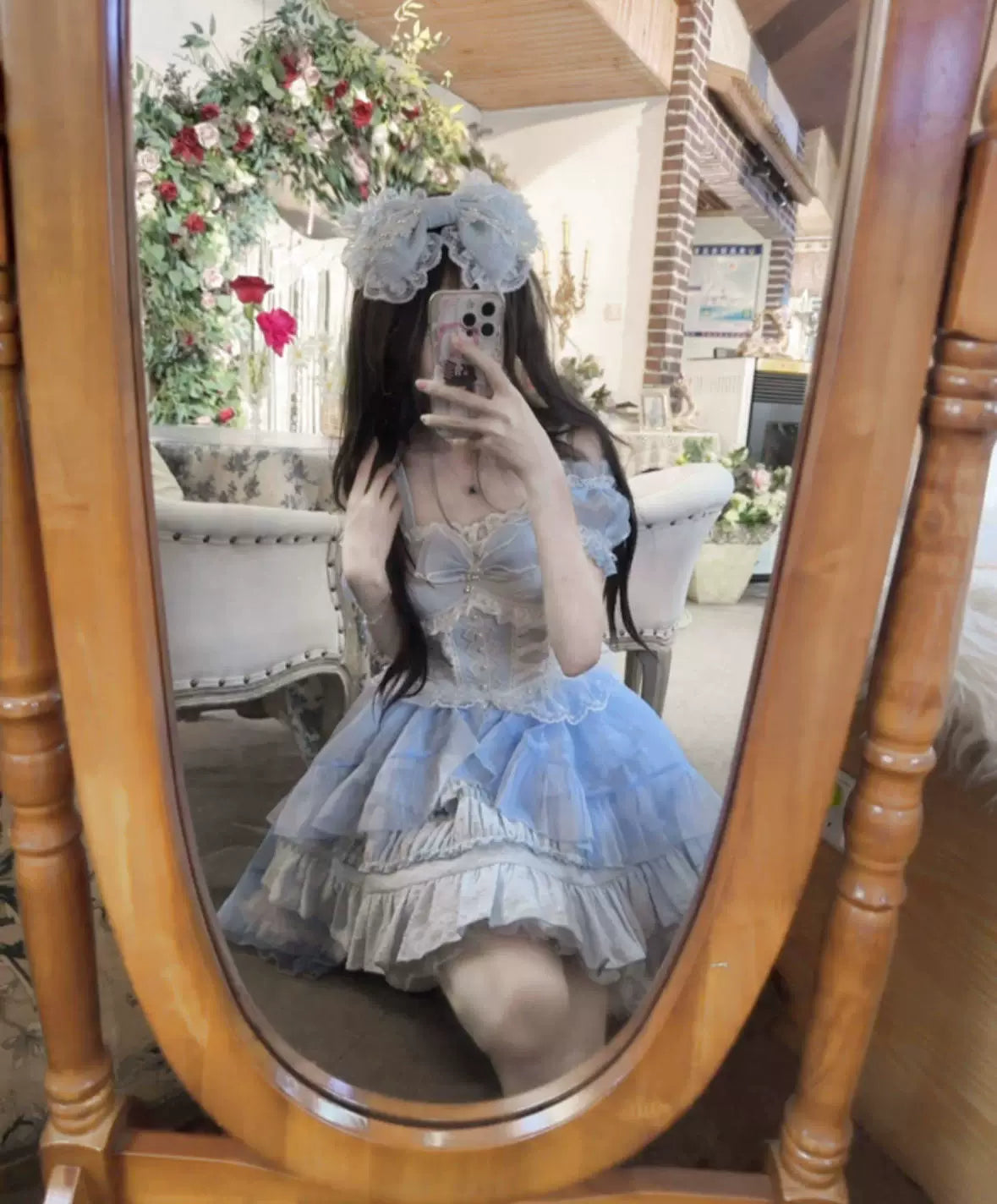 Sugar Girl - Rose Tale - Sweet Lolita JSK Summer Lolita Suspender Dress