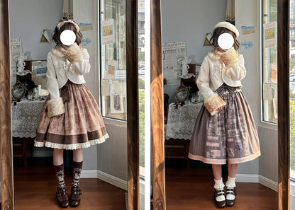 Vcastle - Winter Lolita Coat Short Wool Coat