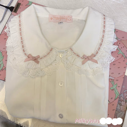 Milky Way - Peter Pan Collar Kawaii Lolita Blouse
