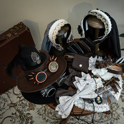 Miss Point - Demon Hunter's Diary - Lolita Accessories Hat KC Necklace Brooch Waistband