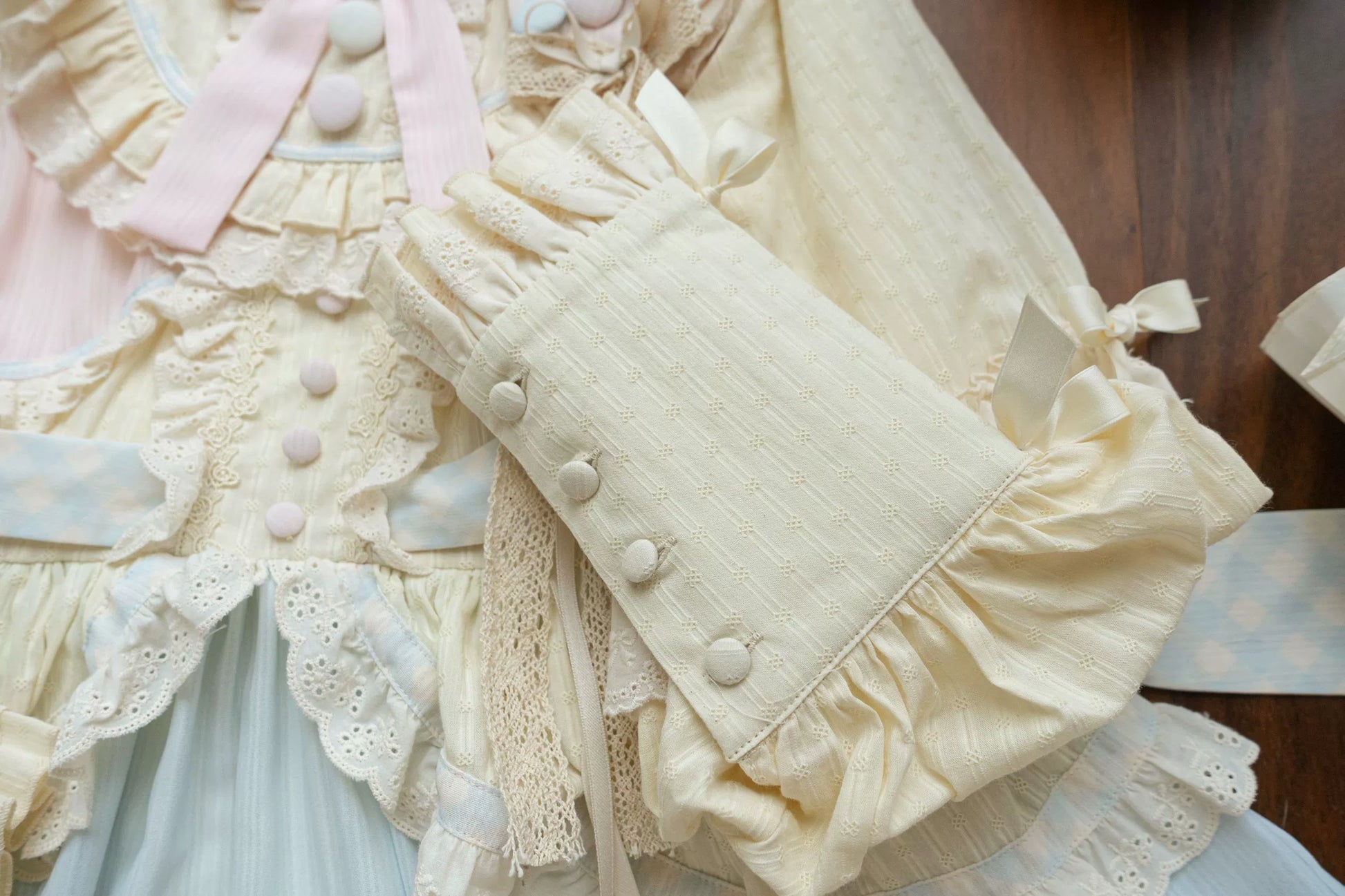 Uncle's Workshop - Sleep Macaron - Sweet Lolita OP Dress Solid Color Dress