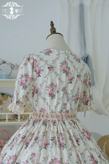 Miss Point - Customized Elegant Lolita OP Dress Cute Daily Girl Short Lolita Dress