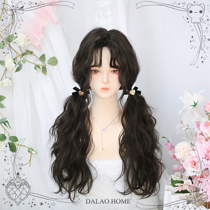 Dalao Home - Fallen - Lolita Curly Wigs Wool Roll Long Hair