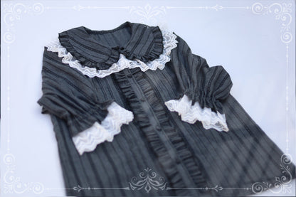 MIST - Sweet Lolita Golilla Short Sleeve Shirt