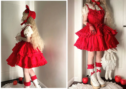 Dark Star Island - Halloween Gothic Lolita JSK Short Lolita Jumper Dress