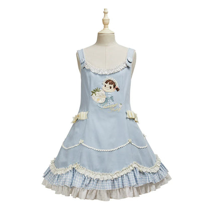 Summer Fairy - IP Collab Kawaii Lolita Dresses OP Home Wear Salopette Cardigan SK