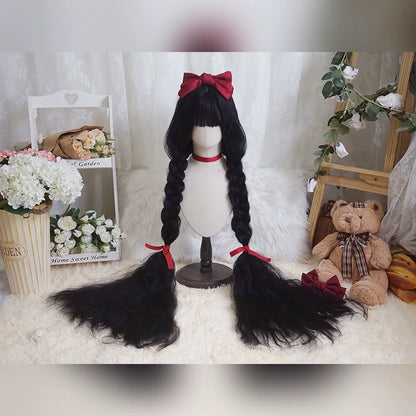 Imperial Tea - Natural Lolita Wig 120CM Super Long Hair