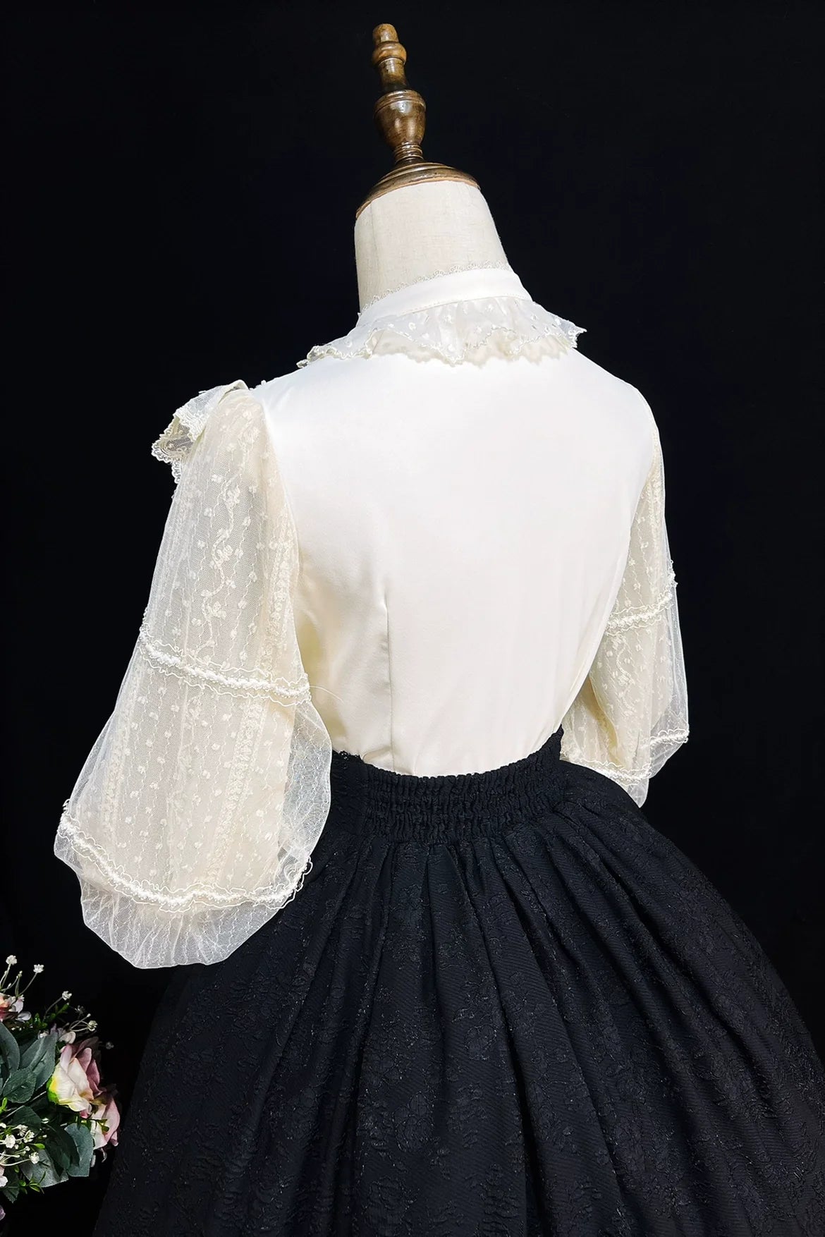 DMFS Lolita - The Heart of the Rose - Elegant Retro Lolita Skirt High Waist SK Blouse