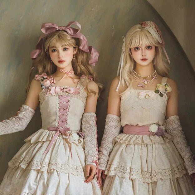 Miss Point - Sweet Lolita Accessories KC Hair Clip Brooch Waistband Cuffs