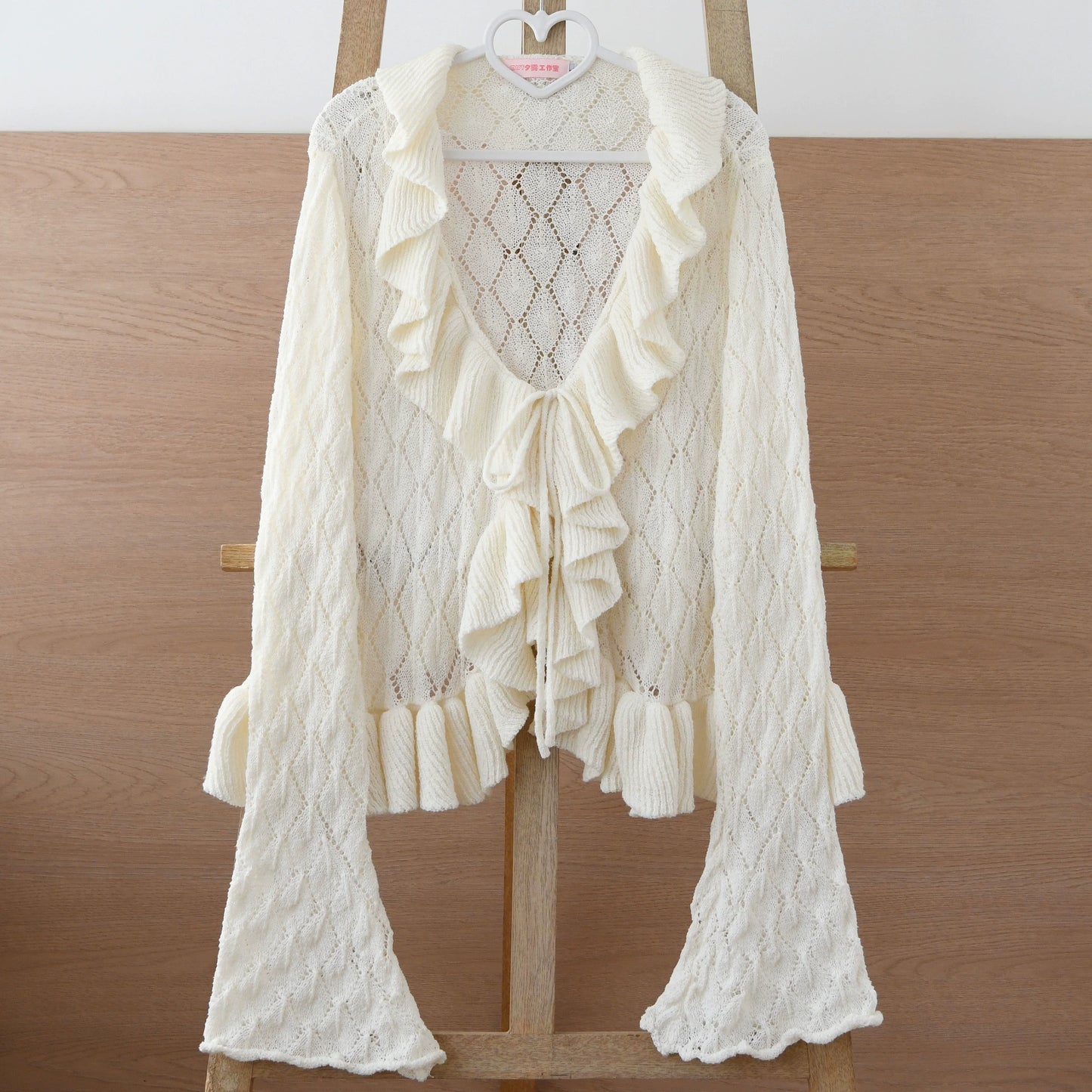 MIST - Sunset Bouquet - Elegant Lolita Cardigan, Flounce Hem