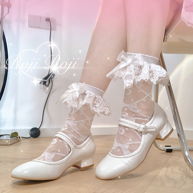 Roji roji - Lace Lolita Summer Short Socks