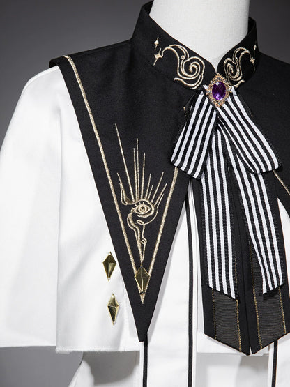 Your Princess - Eye of Truth - Elegant Gothic Lolita Dress Suit With Embroidery