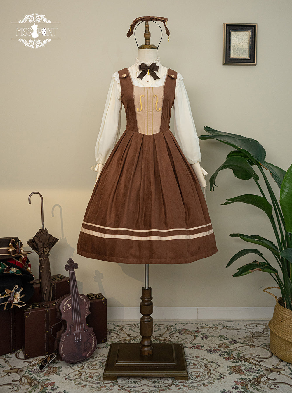 Miss Point - Customized Lolita Jumper Dress - Elegant College Lolita JSK