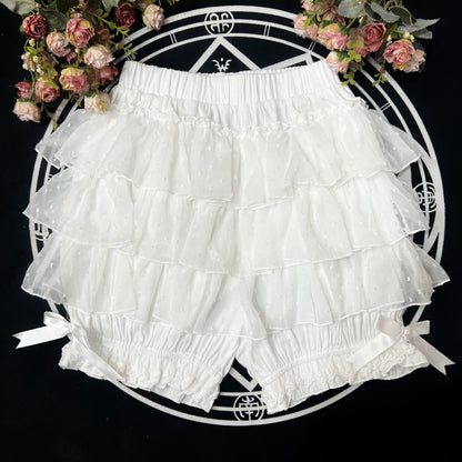 DMFS Lolita - Daily Lolita Bloomers Safety Anti-Flash Lace Shorts