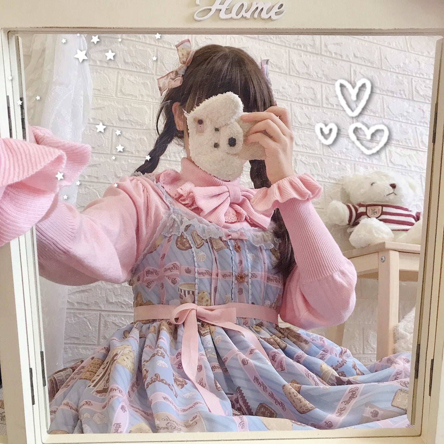 PPX STUDIO - Sweet Lolita Woolen Sweater Multicolors