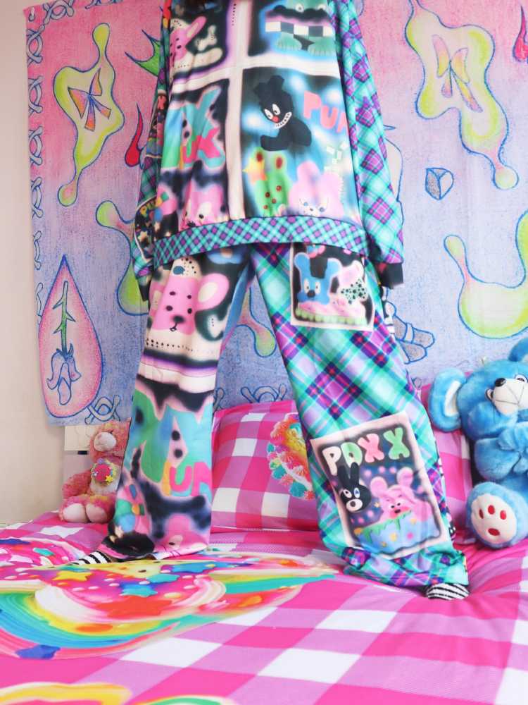 Loose flare pants【s0000010292】