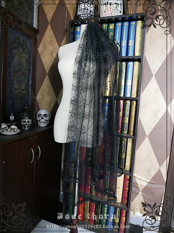 Rose Thorn - Holy Cross - 12 Colors Lolita Halloween Witch Hat