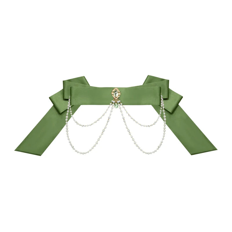 With PUJI - Blooming Rose - Chiffon Classic Lolita Dress Set Painting Styled OP & JSK