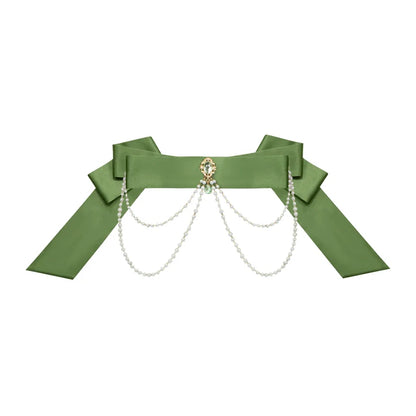 With PUJI - Blooming Rose - Chiffon Classic Lolita Dress Set Painting Styled OP & JSK