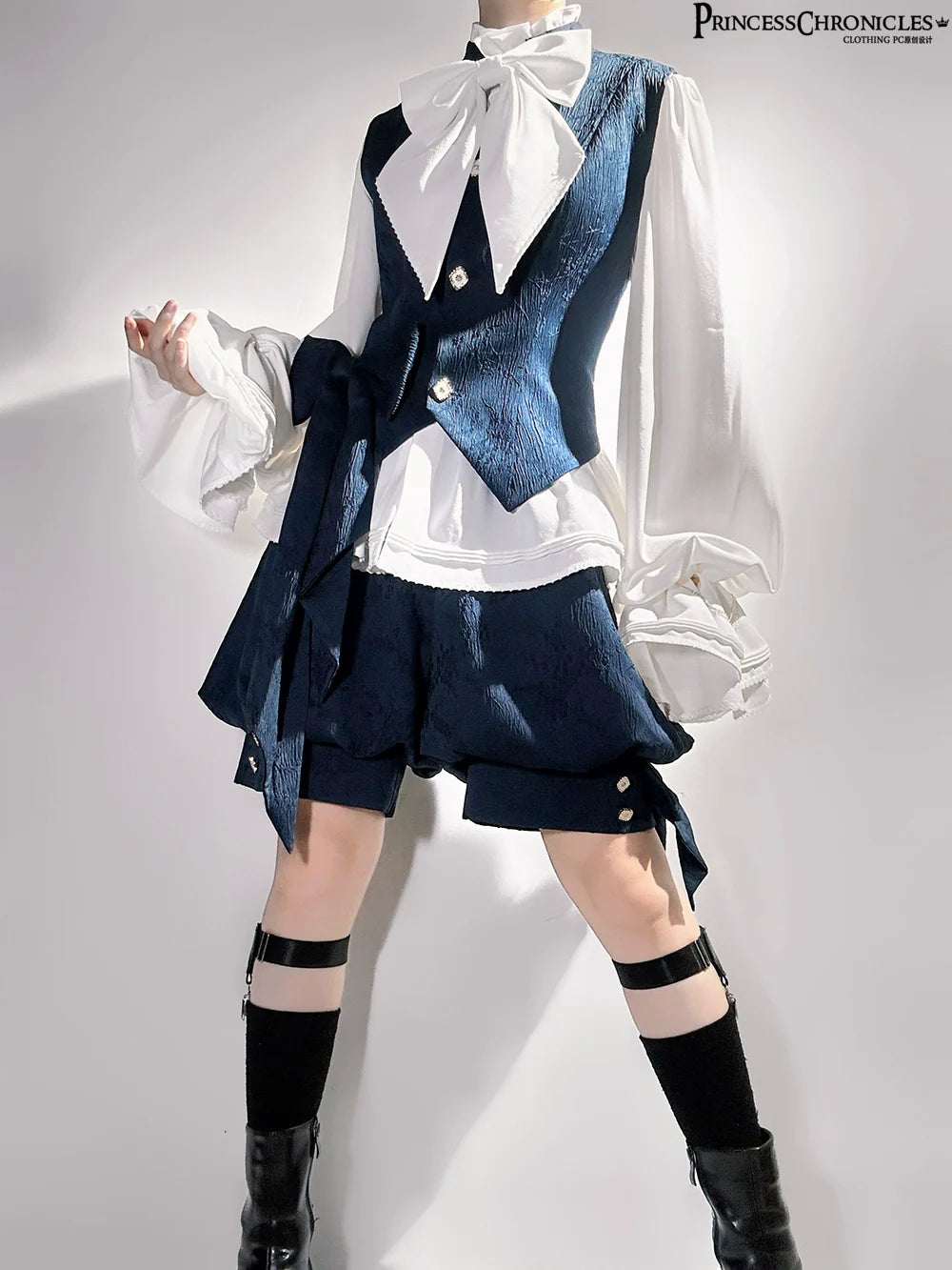 Princess Chronicles - Rabbit - Vintage Lolita Jacket Rabbit Ear Set Lolita Vest