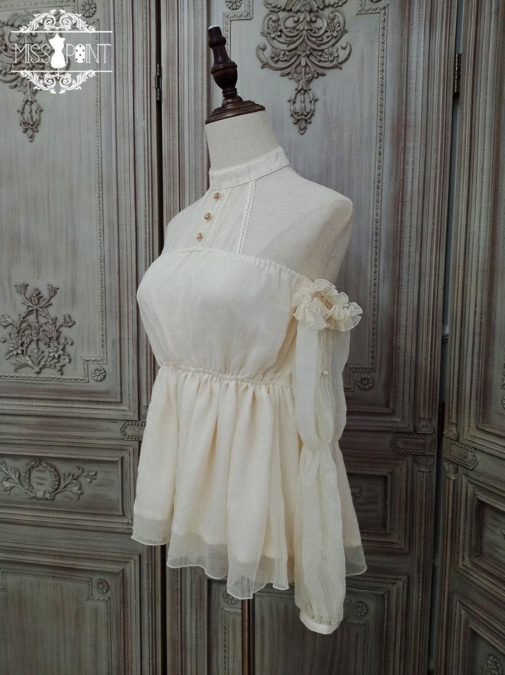 Miss Point - Dusk Bester - Egyptian Lolita Halter Attached Sleeve Blouse